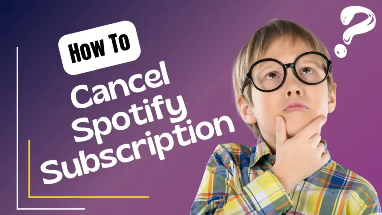 How to Cancel Spotify Subscription