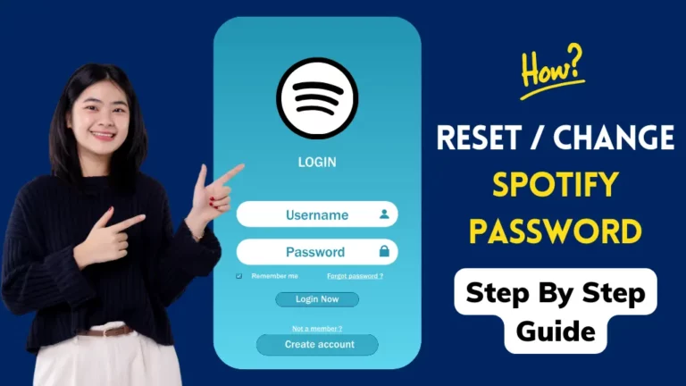 Reset Spotify Password